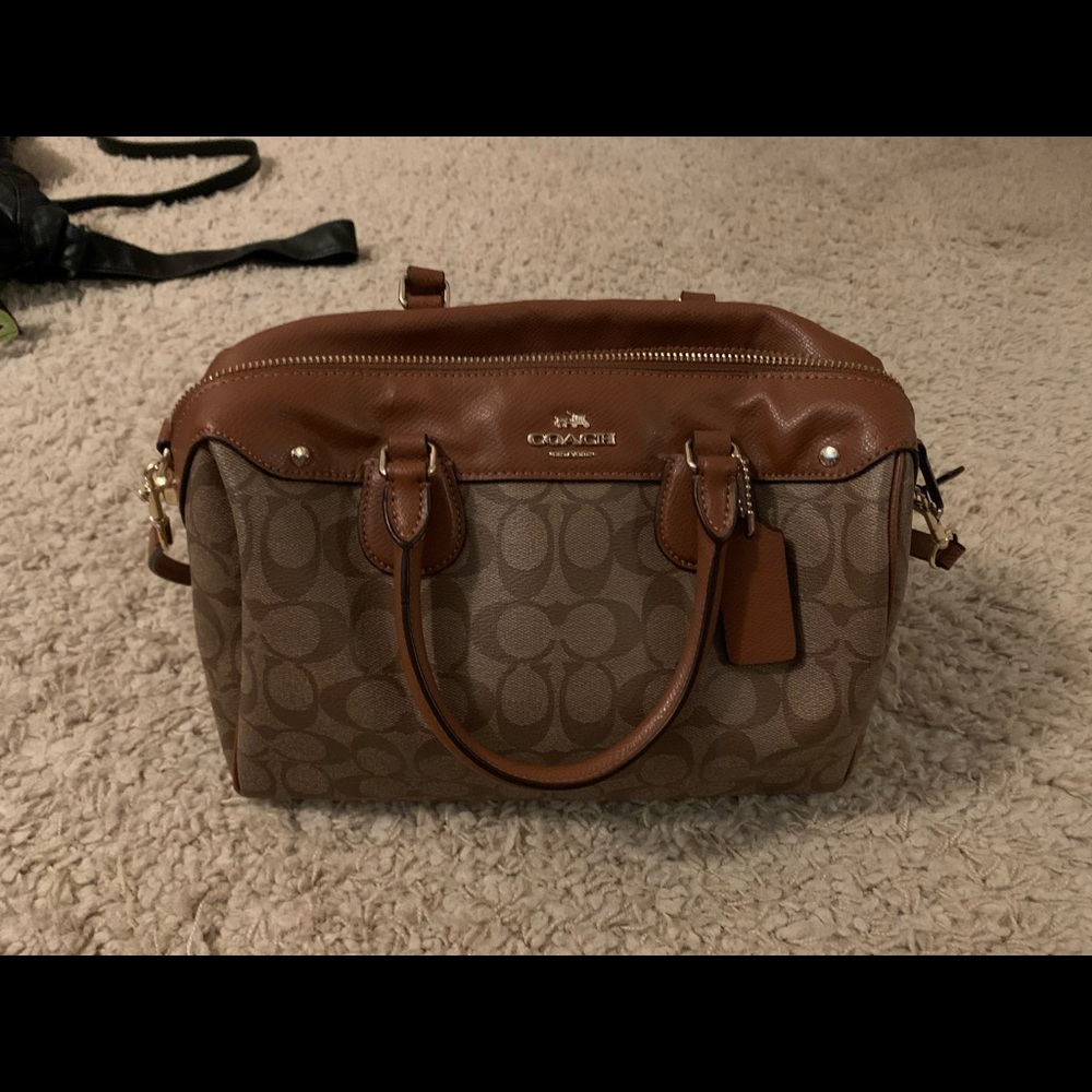 Coach brown purse